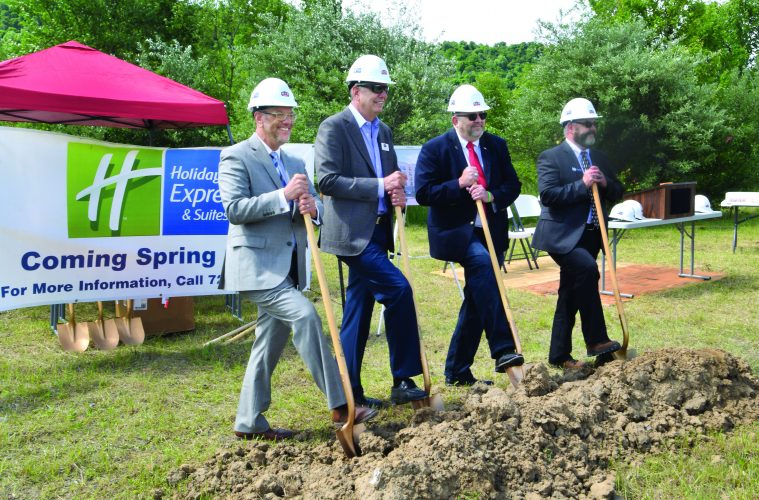 Groundbreaking Held for Holiday Inn Express & Suites To Be Built in